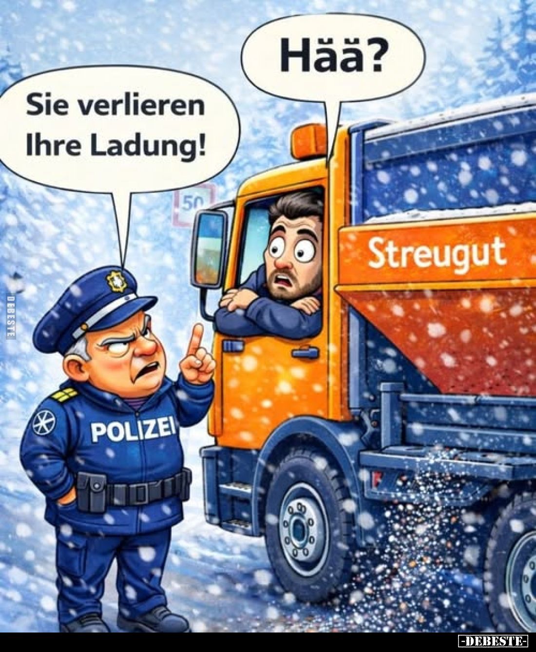 Sie verlieren Ihre Ladung!