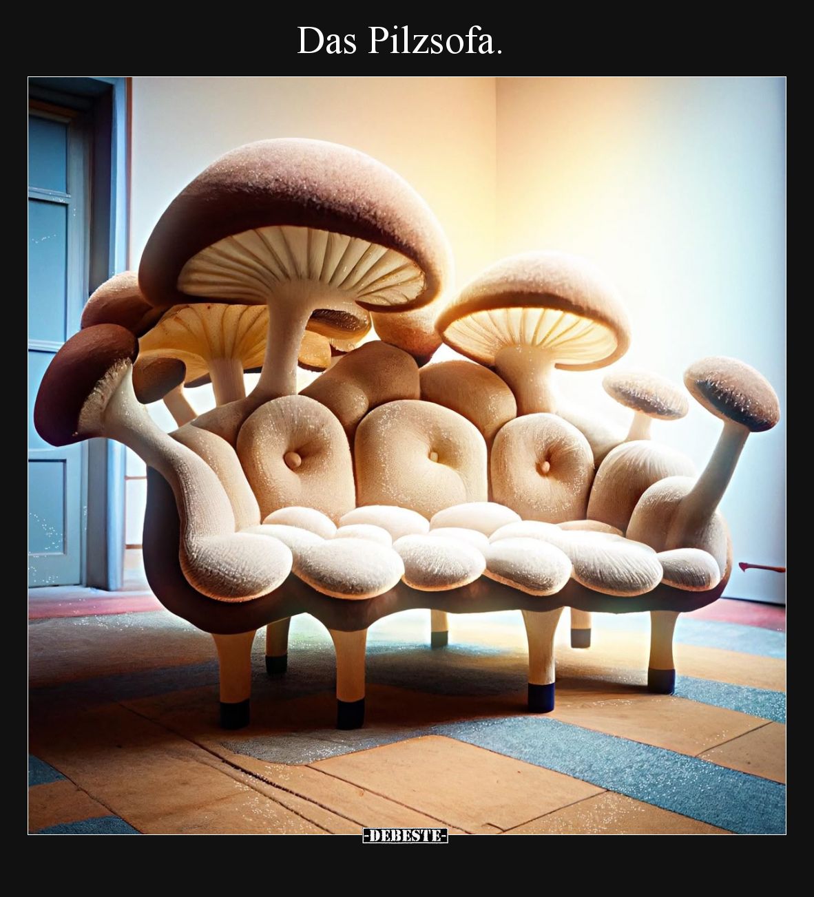 Das Pilzsofa