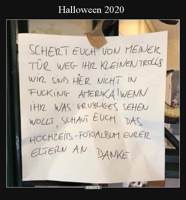 Halloween 2020.. - Lustige Bilder | DEBESTE.de