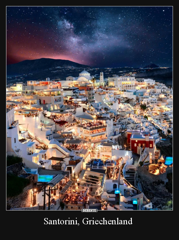 Santorini, Griechenland.. - Lustige Bilder | DEBESTE.de