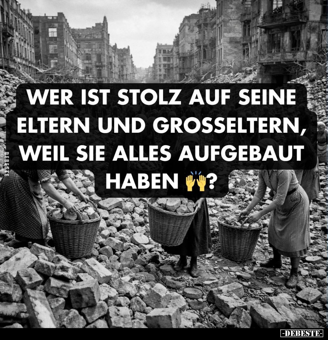 Wer ist stolz auf seine Eltern und Grosseltern... - Lustige Bilder | DEBESTE.de