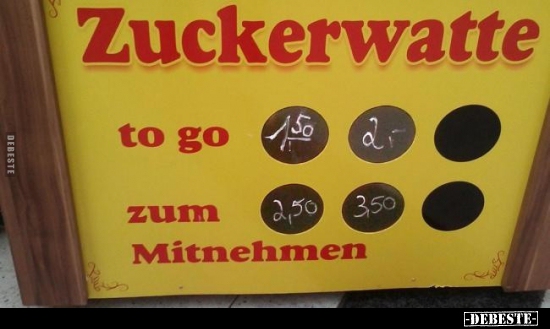 Zuckerwatte.. - Lustige Bilder | DEBESTE.de
