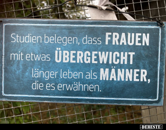 Studien belegen, dass FRAUEN.. - Lustige Bilder | DEBESTE.de