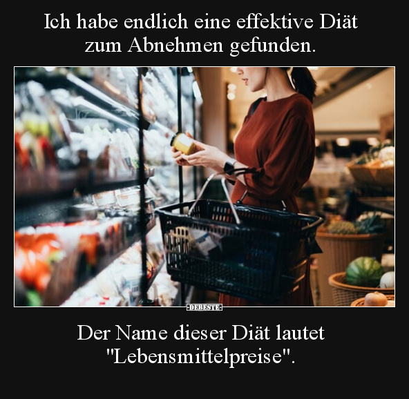Ich habe endlich eine effektive Diät zum Abnehmen.. - Lustige Bilder | DEBESTE.de