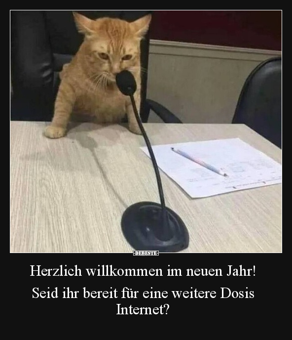 Herzlich willkommen im neuen Jahr!.. - Lustige Bilder | DEBESTE.de