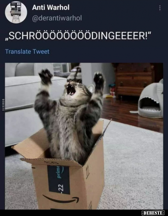"Schrögöööööödingeeeer!"..