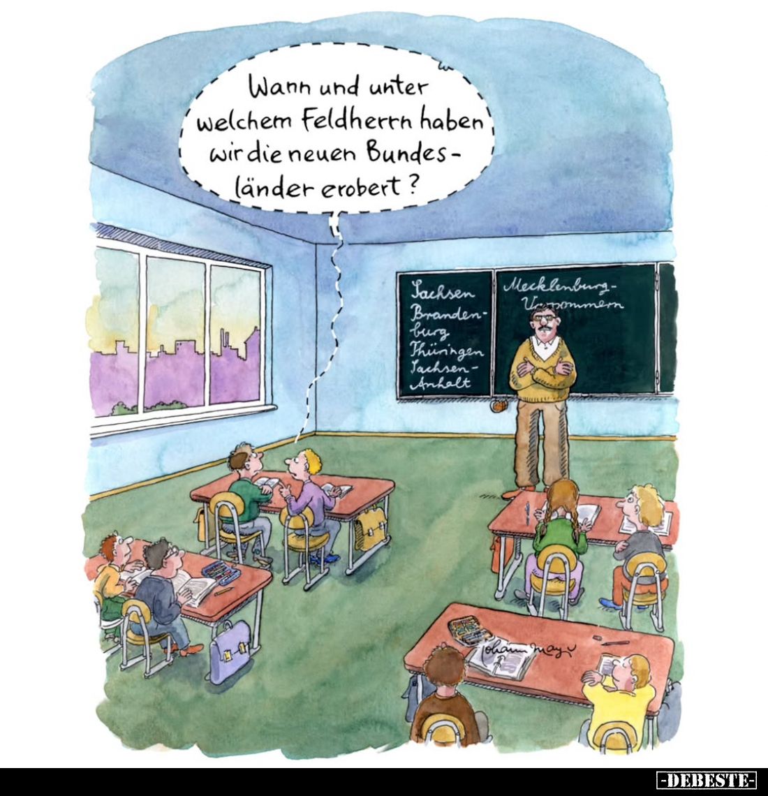 Wann und unter welchem Feldherrn haben wir die neuen Bundesländer erobert?