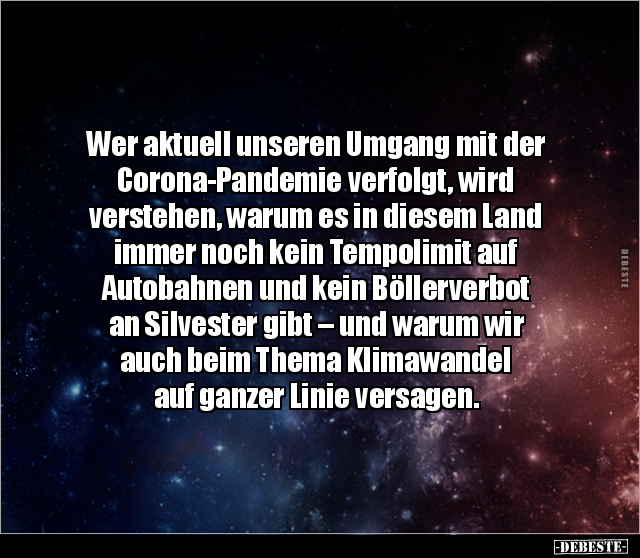 Wer aktuell unseren Umgang mit der Corona-Pandemie.. - Lustige Bilder | DEBESTE.de