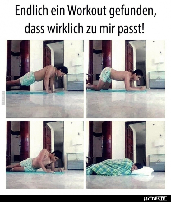 Endlich ein Workout gefunden, dass wirklich zu mir passt!..
