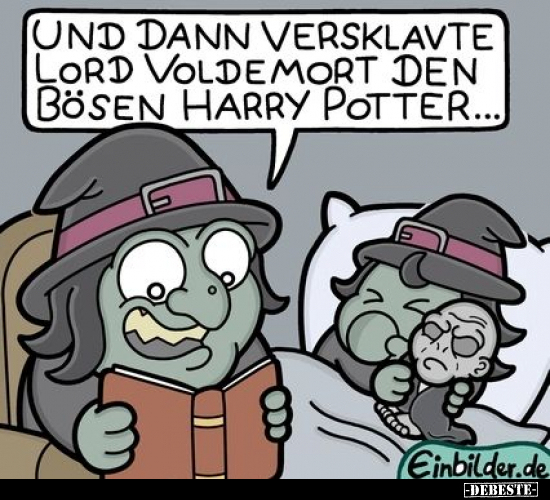Und dann versklavte Lord Voldemort.. - Lustige Bilder | DEBESTE.de