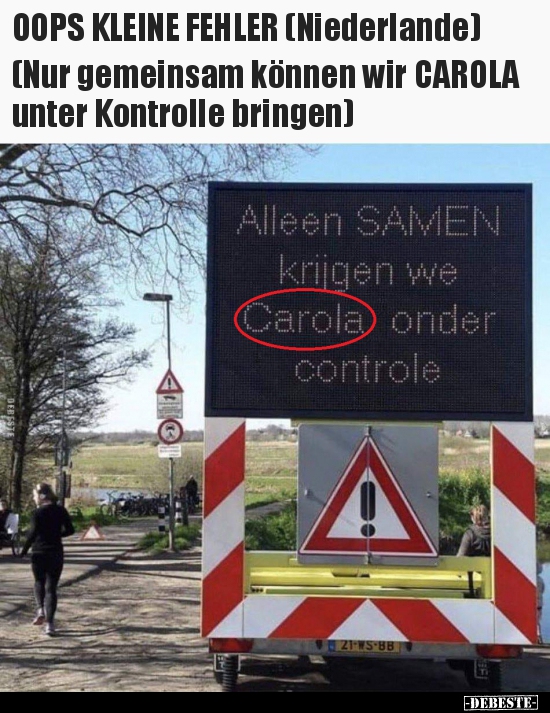 OOPS KLEINE FEHLER (Niederlande).. - Lustige Bilder | DEBESTE.de