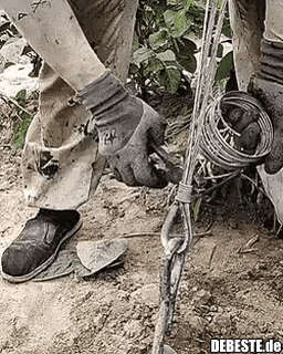 Nette Technik (und das hält wohl)