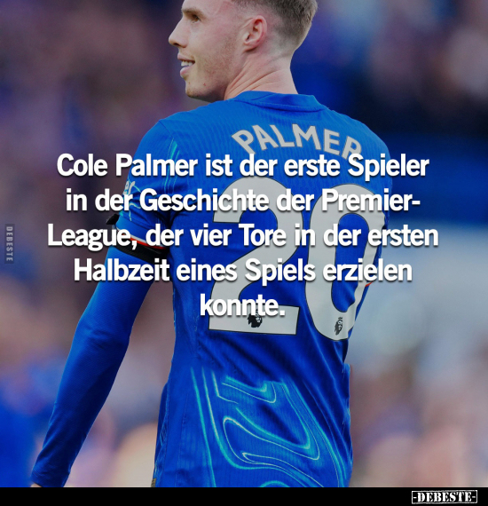 Cole Palmer ist der erste Spieler in der Geschichte der.. - Lustige Bilder | DEBESTE.de