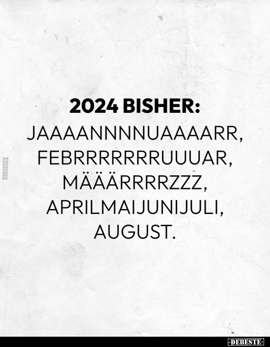 2024 bisher.. - Lustige Bilder | DEBESTE.de