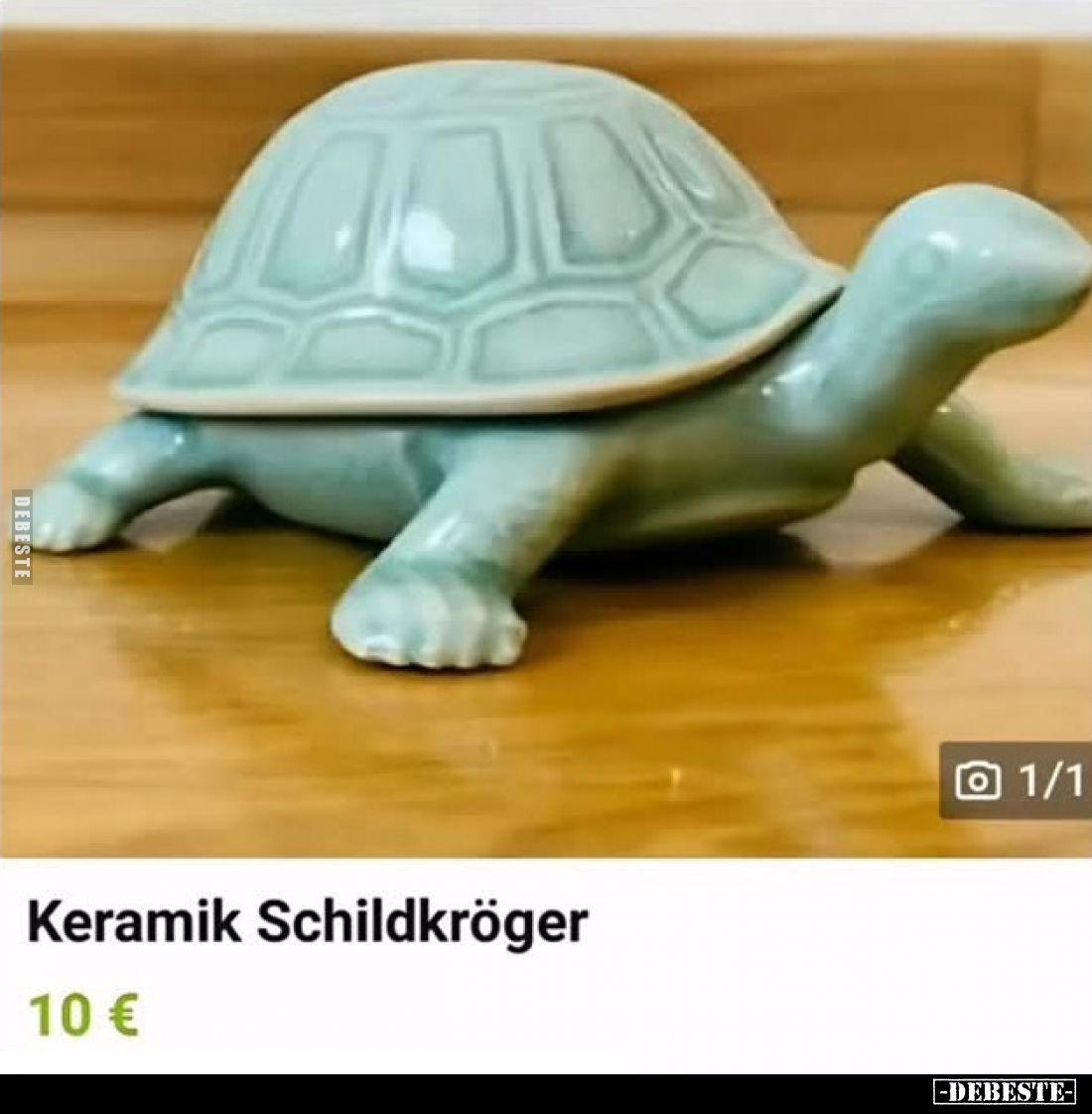 Keramik Schildkröger 10 €