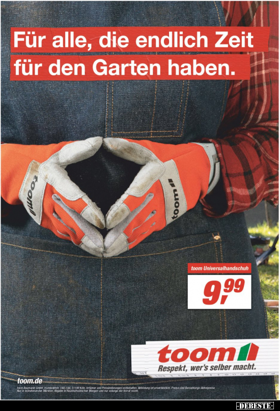 Für alle, die endlich Zeit für den Garten haben.. - Lustige Bilder | DEBESTE.de