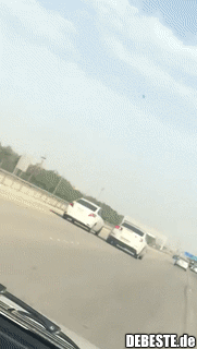 Zwei Idioten auf der Autobahn..