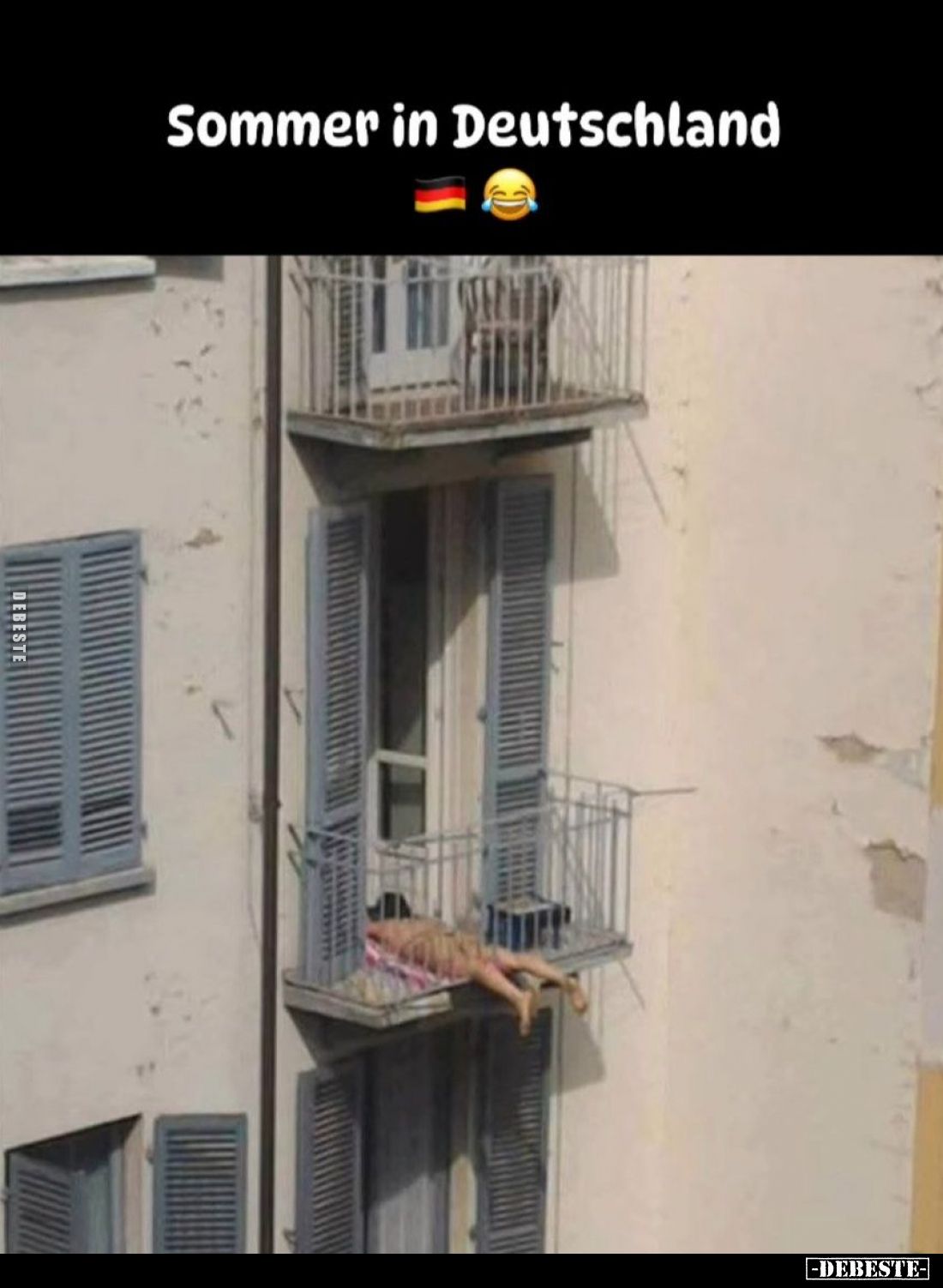 Sommer in Deutschland.