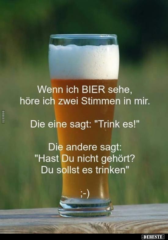 Lustige Bilder zum Thema: Bier