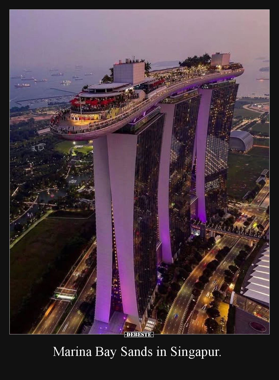 Marina Bay Sands in Singapur.