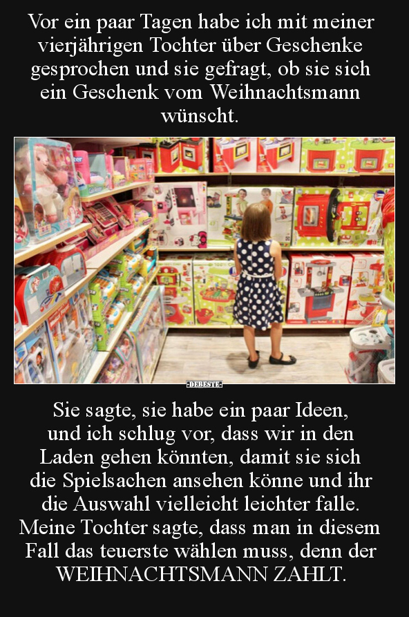 Vor ein paar Tagen habe ich mit meiner vierjährigen Tochter.. - Lustige Bilder | DEBESTE.de