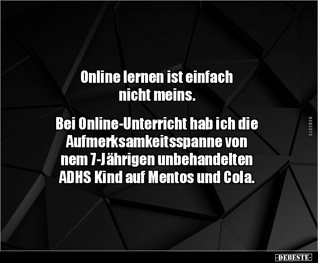 Online lernen ist einfach nicht meins... - Lustige Bilder | DEBESTE.de