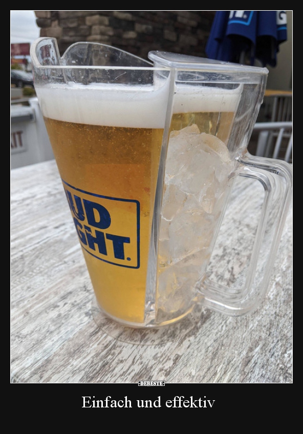 Einfach und effektiv..