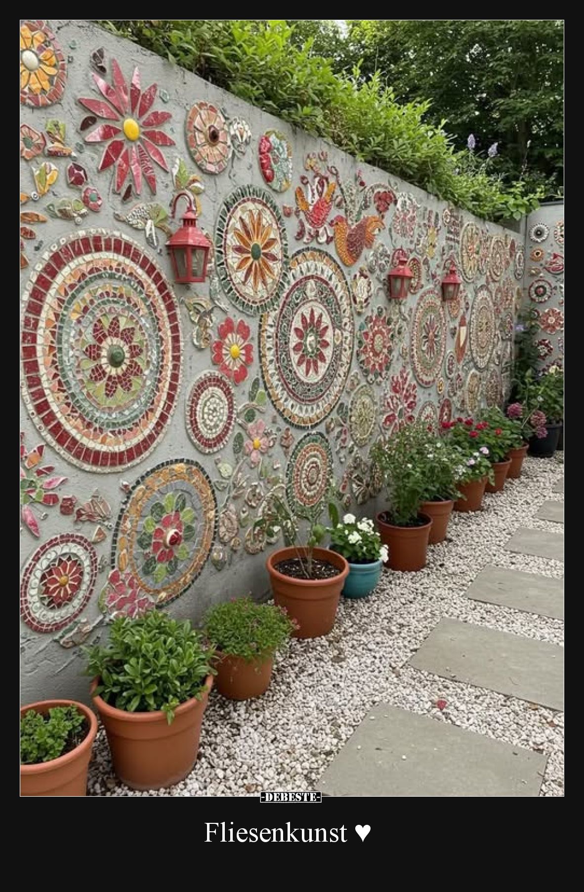 Fliesenkunst.