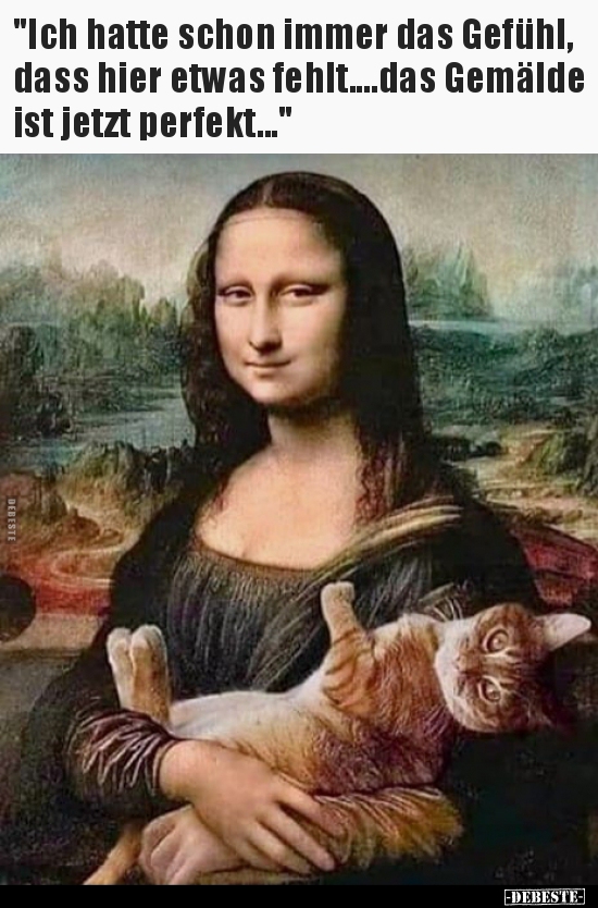 "Ich hatte schon immer das Gefühl, dass hier etwas.."