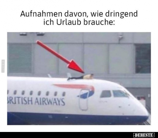 Aufnahmen davon, wie dringend ich Urlaub brauche: