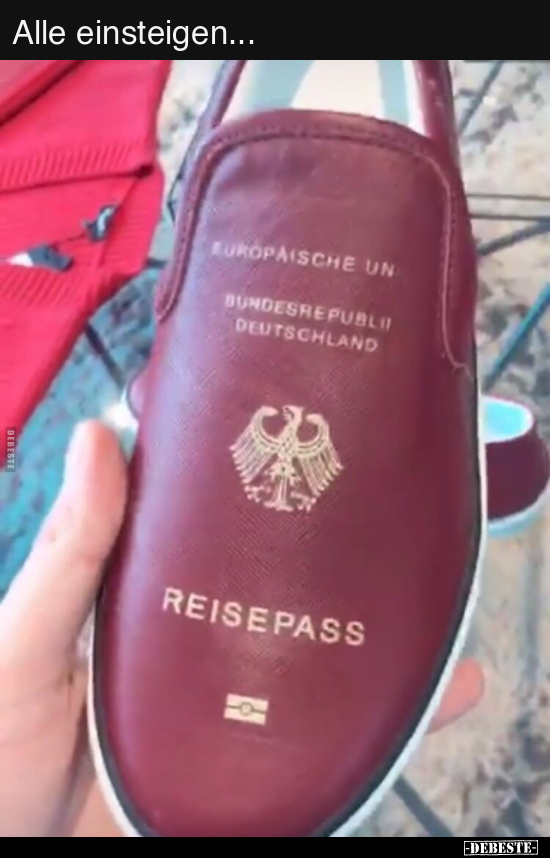 Alle einsteigen...