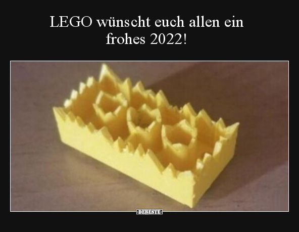 LEGO wünscht euch allen ein frohes 2022!