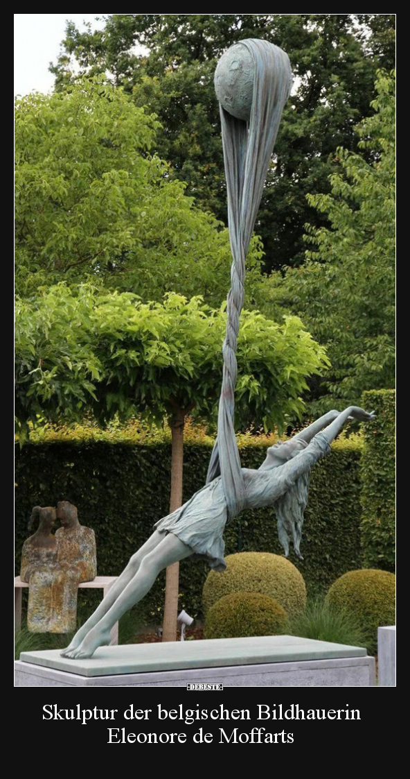 Skulptur der belgischen Bildhauerin Eleonore de Moffarts.. - Lustige Bilder | DEBESTE.de