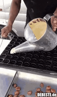 Wohl nicht sein erster Tag..