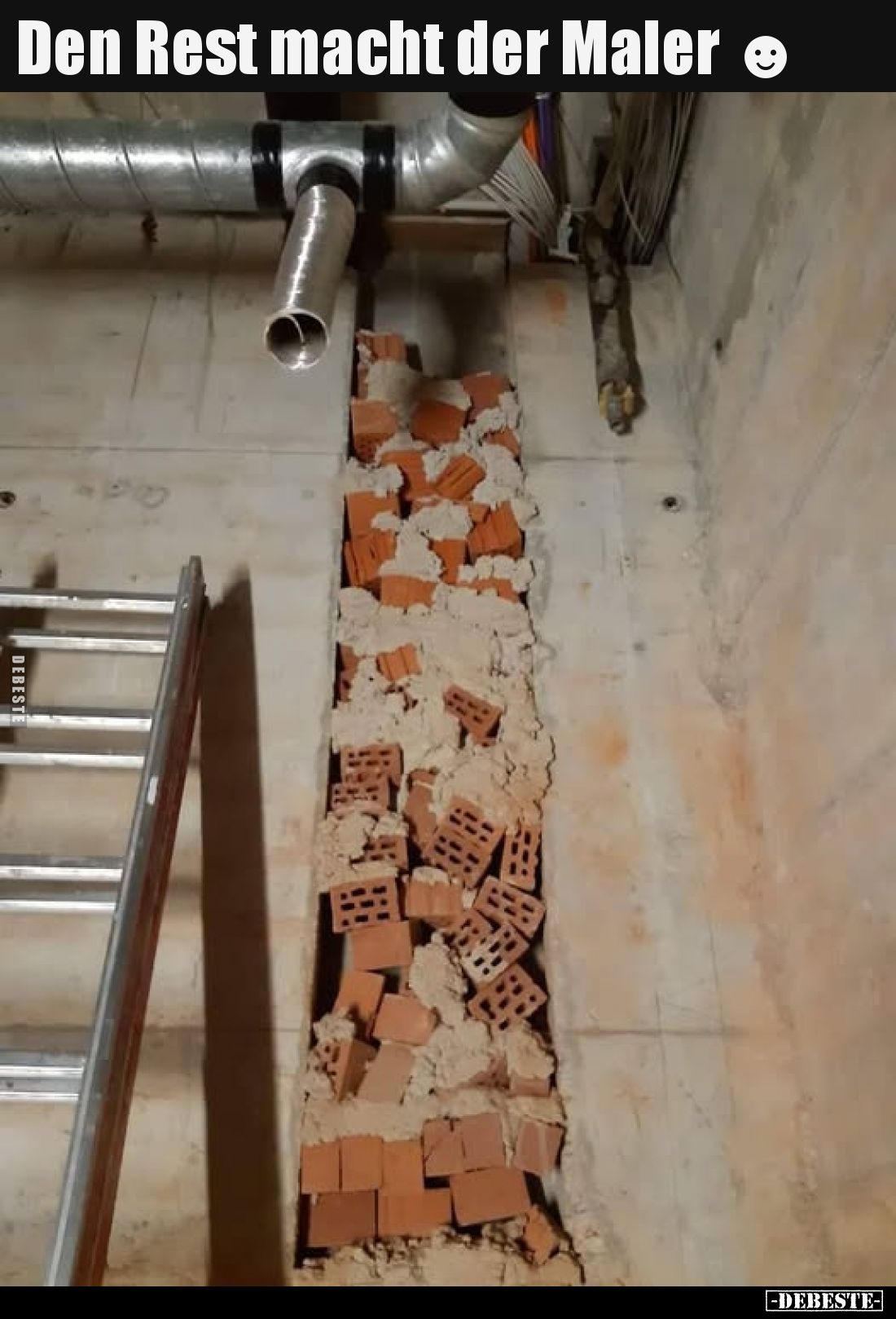 Den Rest macht der Maler.