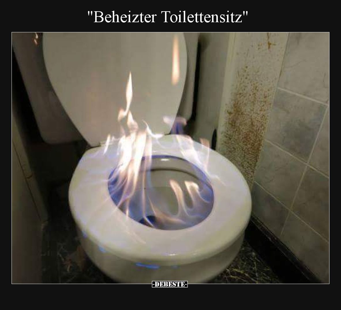 "Beheizter Toilettensitz".. - Lustige Bilder | DEBESTE.de