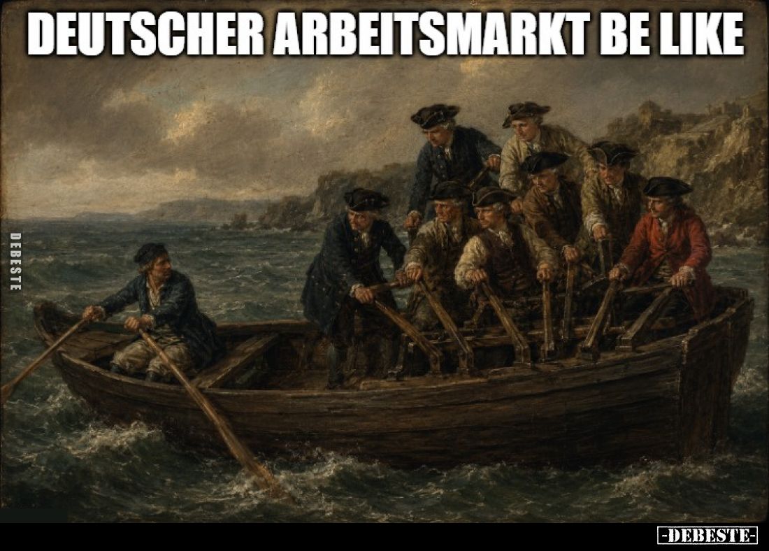 Deutscher Arbeitsmarkt be like