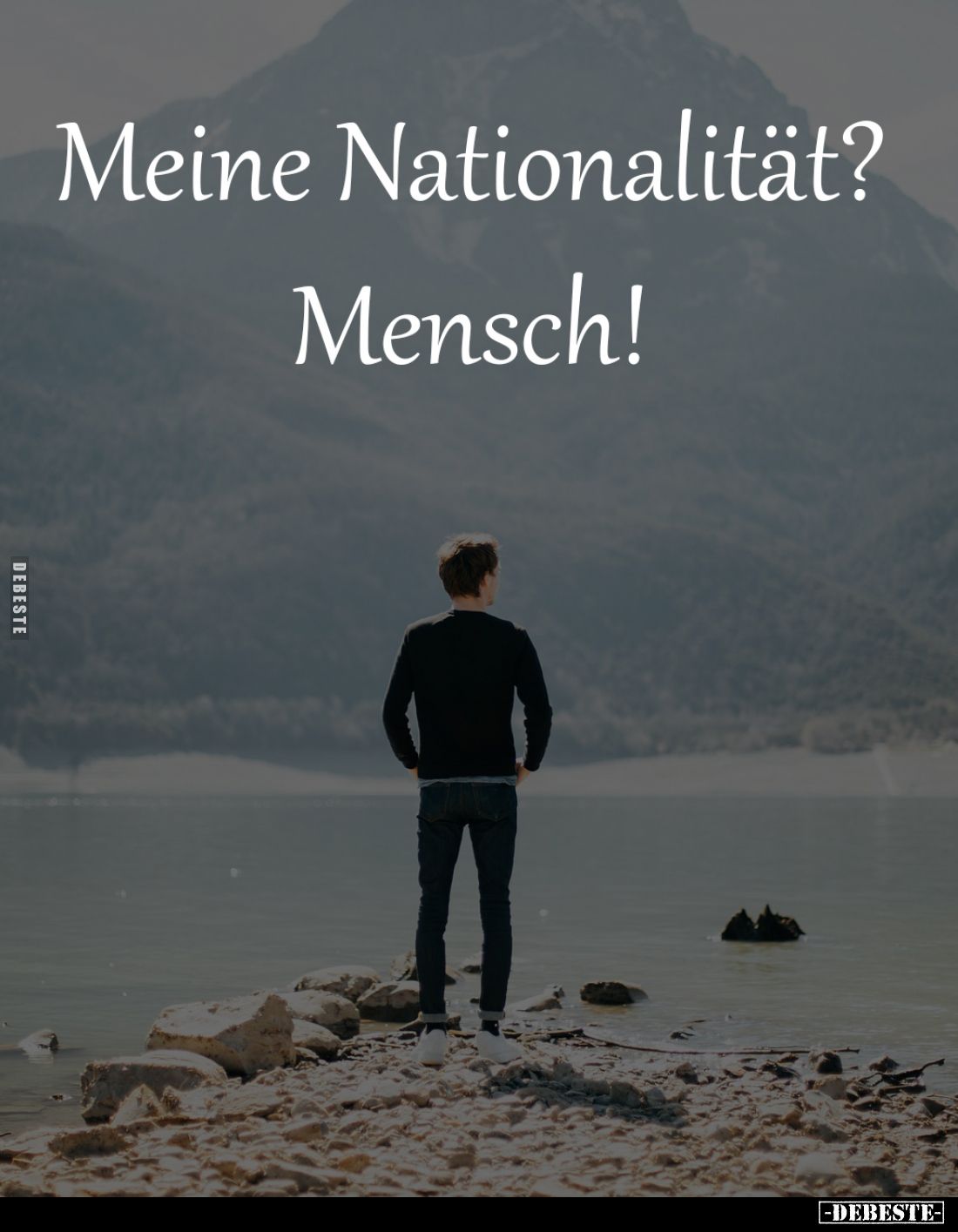 Meine Nationalität?
-
Mensch!