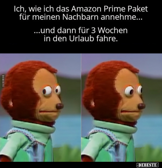 Amazon, Paket, Nachbarn, Urlaub