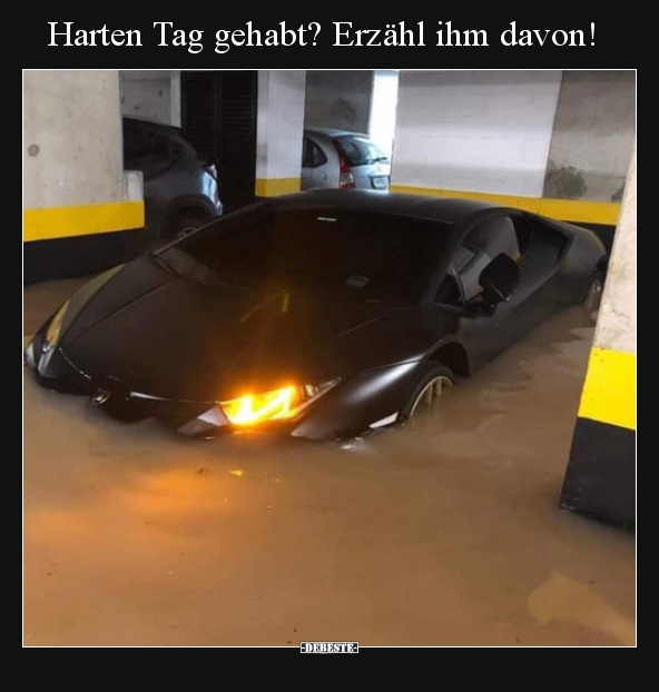 Harten Tag gehabt? Erzähl ihm davon!..