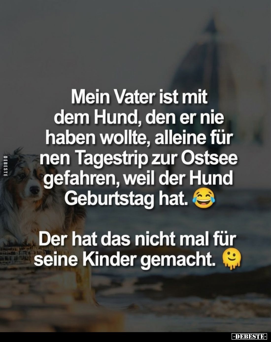 Mein Vater ist mit dem Hund, den er nie haben wollte.. - Lustige Bilder | DEBESTE.de