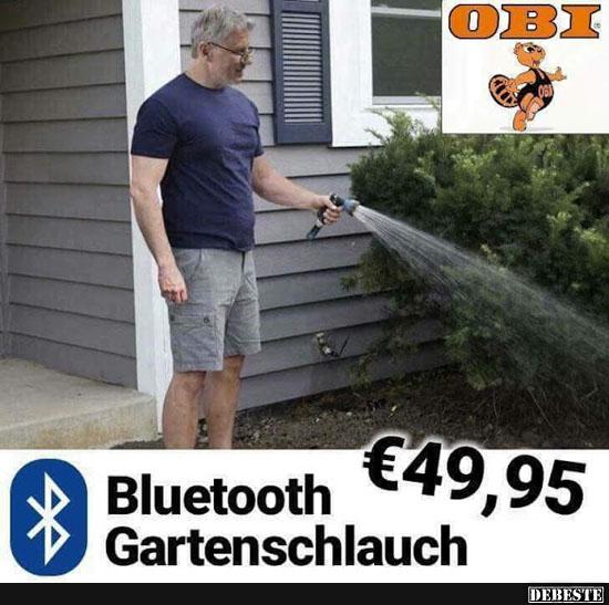 Bluetooth Gartenschlauch.. - Lustige Bilder | DEBESTE.de