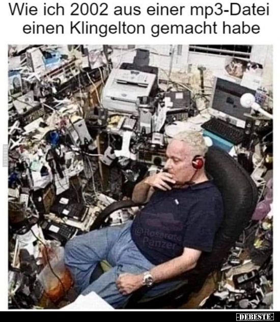 Wie ich 2002 aus einer mp3-Datei einen Klingelton gemacht.. - Lustige Bilder | DEBESTE.de