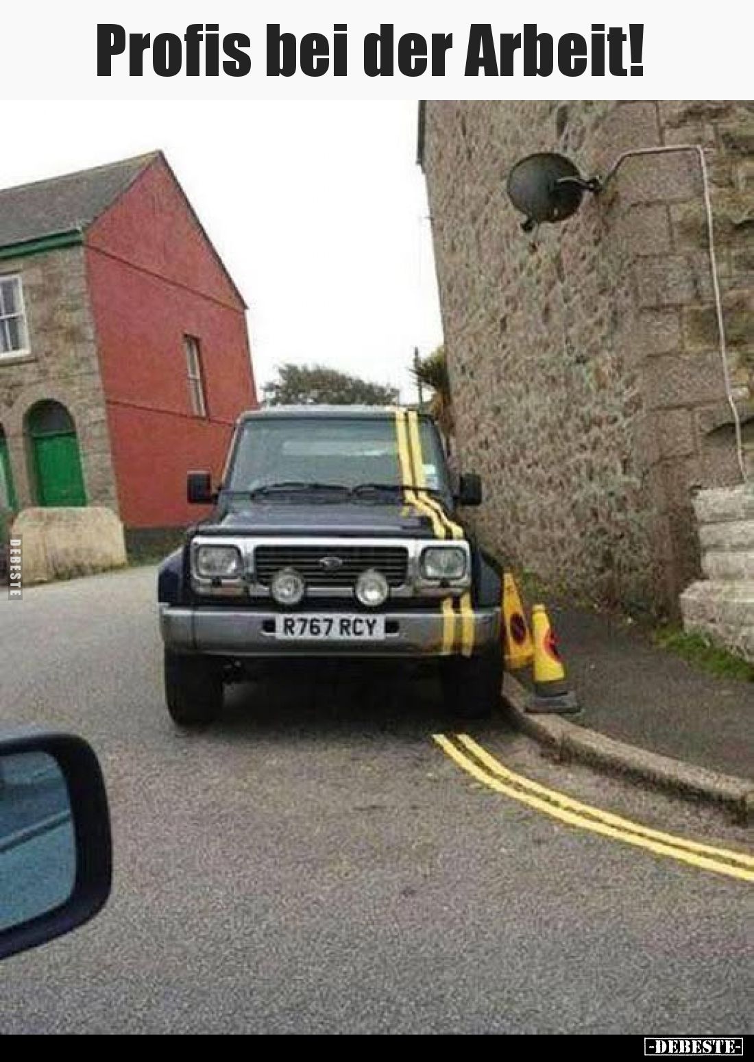 Profis bei der Arbeit!