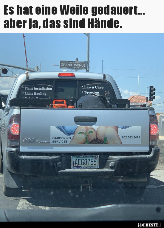 Es hat eine Weile gedauert... aber ja, das sind Hände...