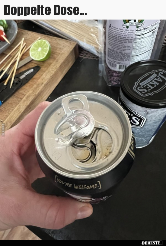 Doppelte Dose...