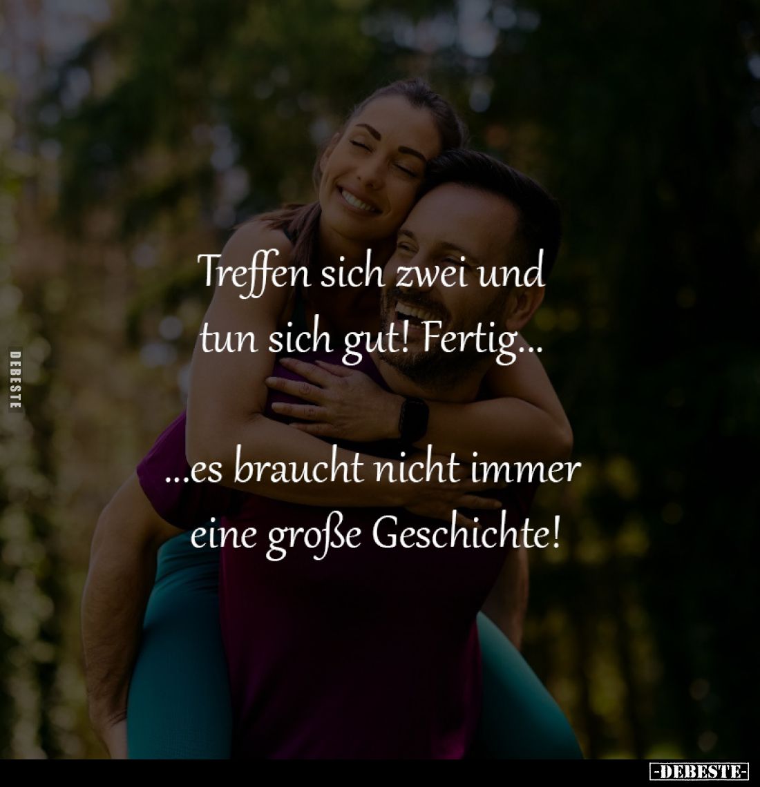 Treffen sich zwei und tun sich gut!... - Lustige Bilder | DEBESTE.de