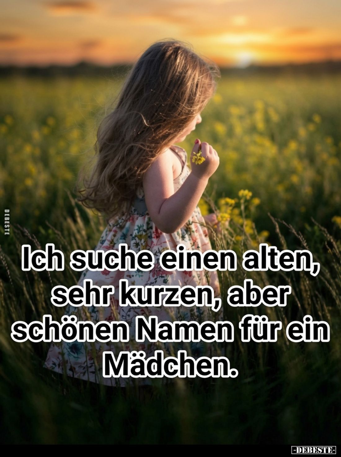 Ich suche einen alten, sehr kurzen, aber schönen Namen für ein Mädchen.