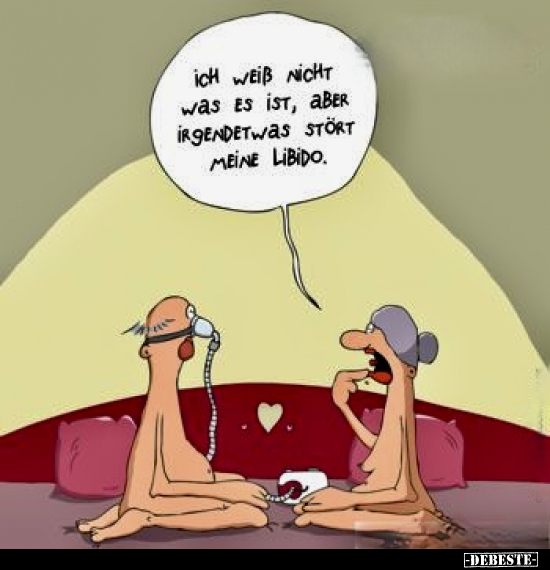 Ich weiß nicht, was er ist, aber irgendetwas stört meine Libido.