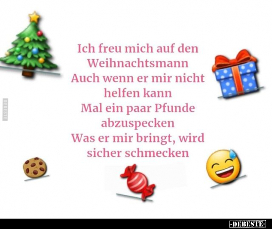 Ich freu mich auf den Weihnachtsmann.. - Lustige Bilder | DEBESTE.de